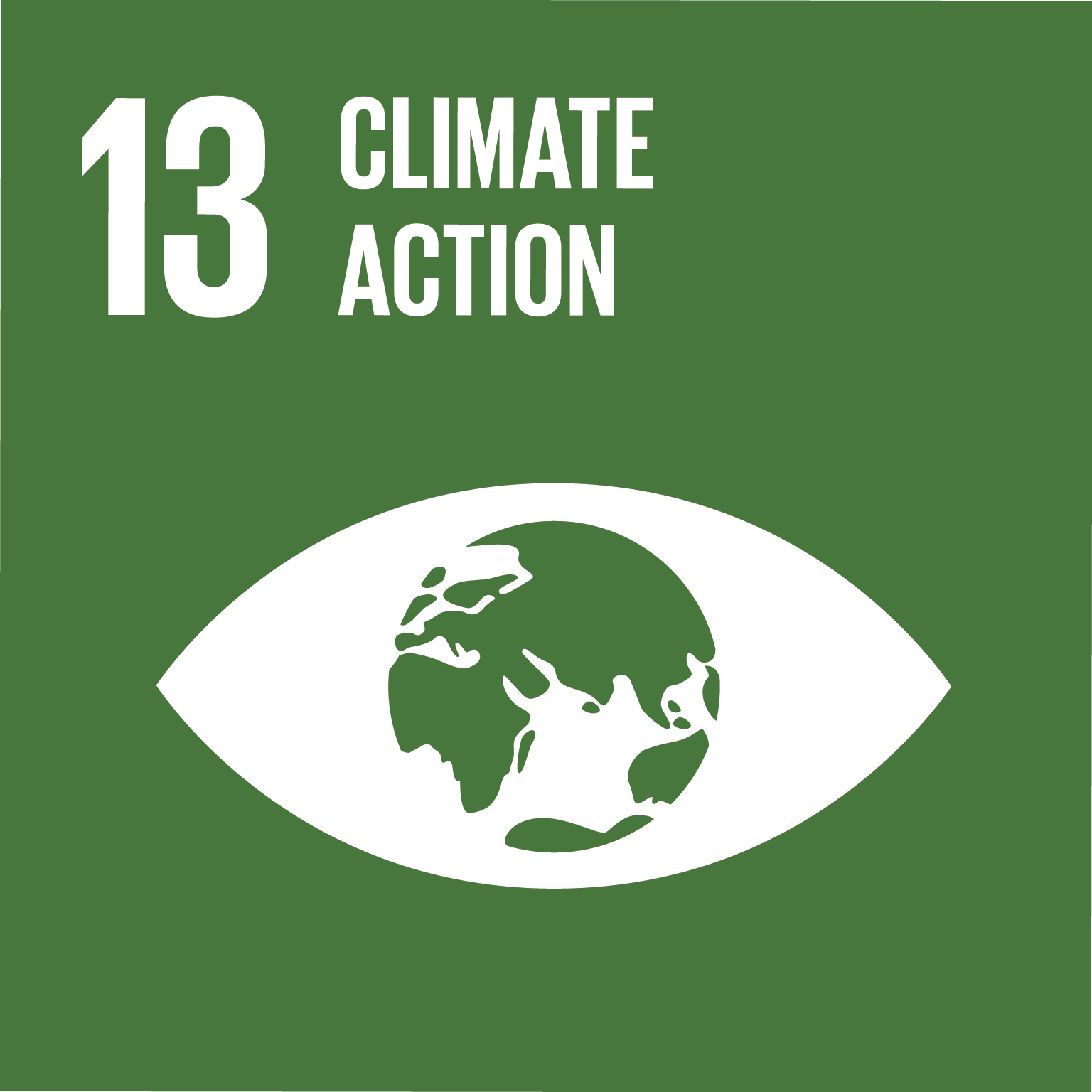 SDG 13 Climate Action icon highlighting sustainable travel and Erasmus+ green mobility within the Music Unites Us international student exchange project